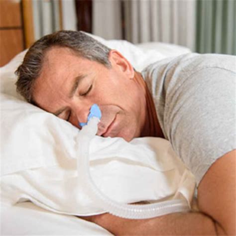 The mask is attached to a machine that gently blows air into the airways to keep them open. . New cpap machines without mask